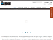 Tablet Screenshot of guardall.com.au